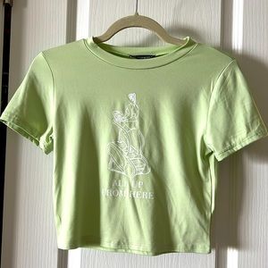 Women’s gym crop top